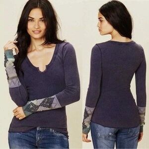 Free People Purple Kombucha Cuff Thermal, ASO Vampire Diaries💜